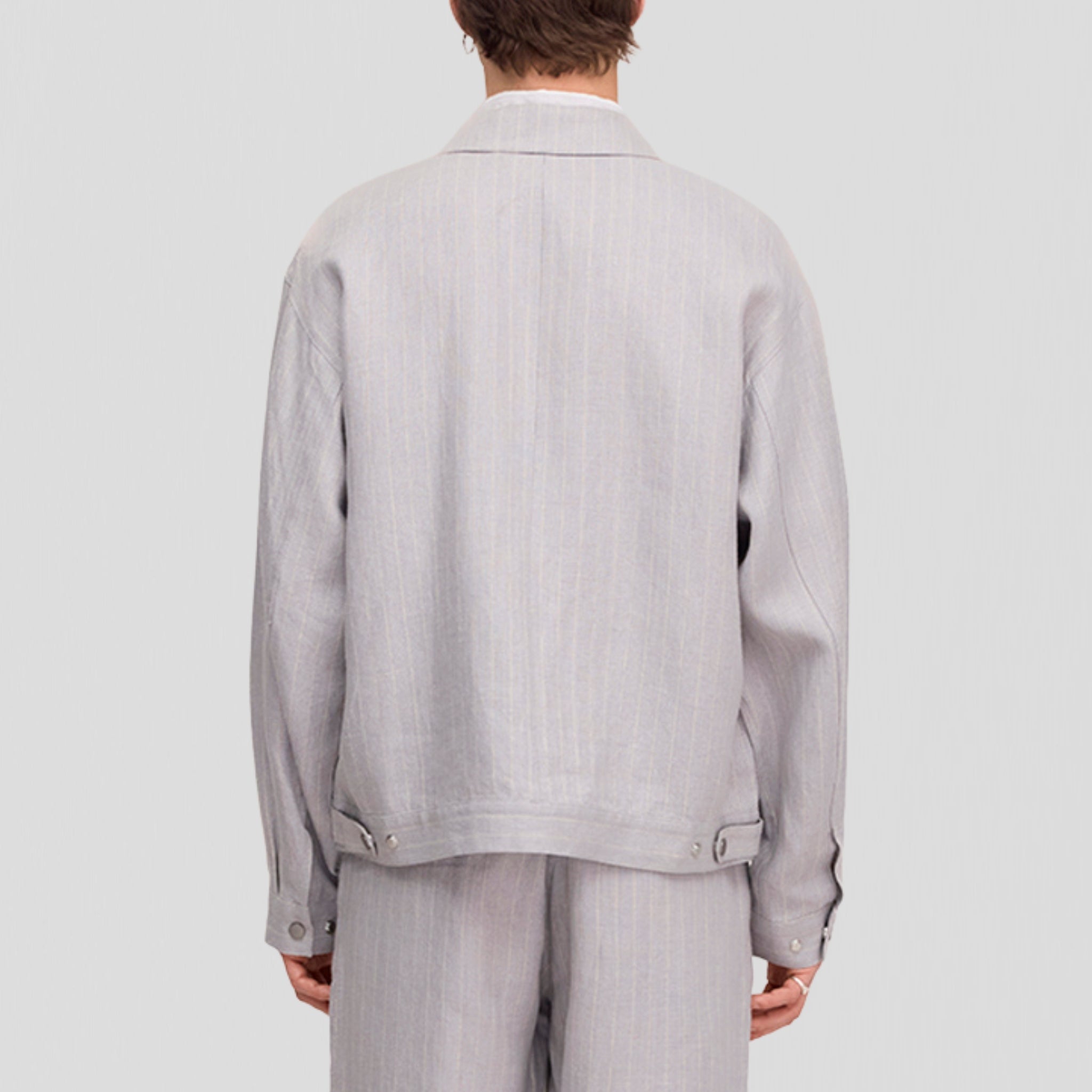 NN07 Petrus 1455 Jacket Grey