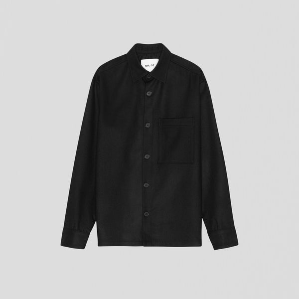 NN07 Freddy 1630 Shirt Black