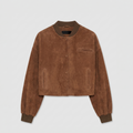 Enes Viktorya Jacket Suede Tobacco