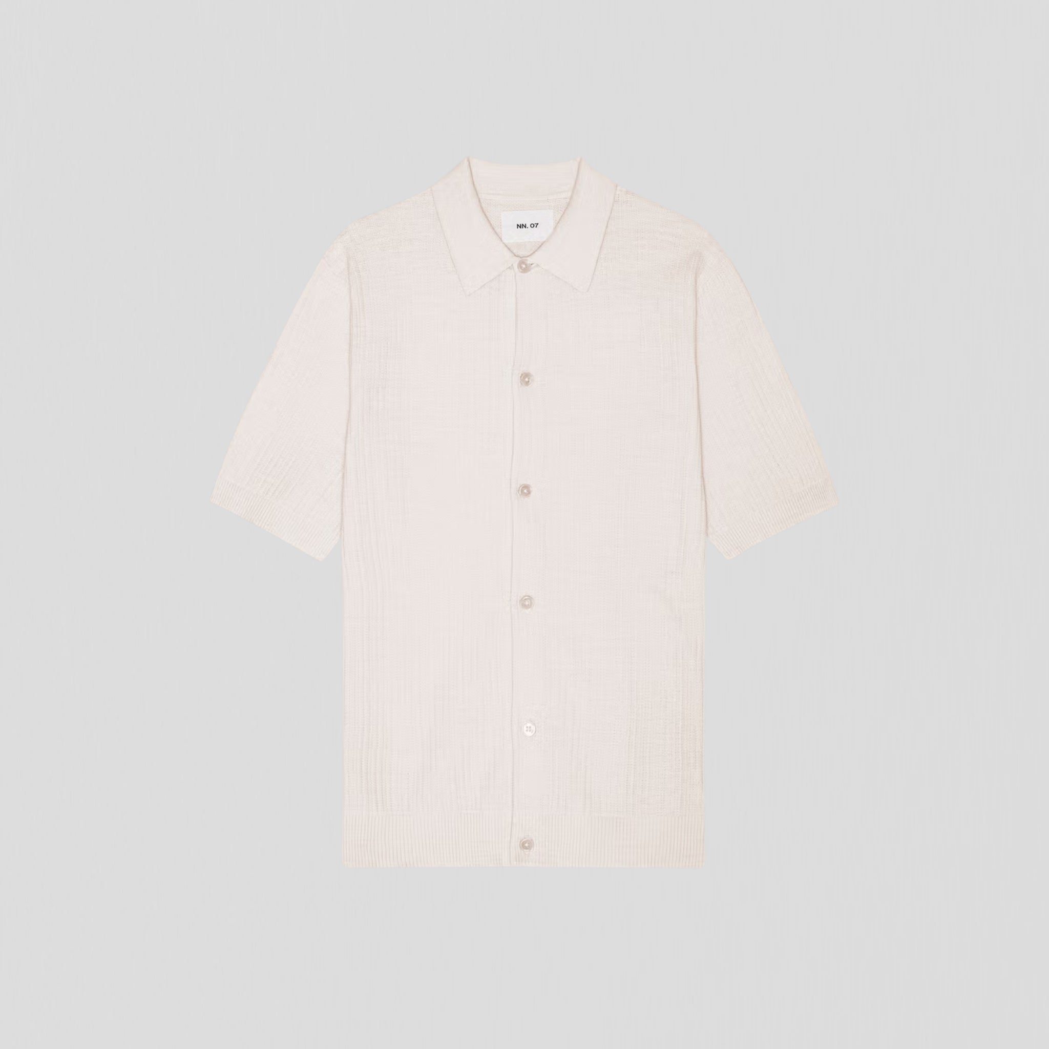 NN07 Nolan Polo 6695 Cardigan Ivory