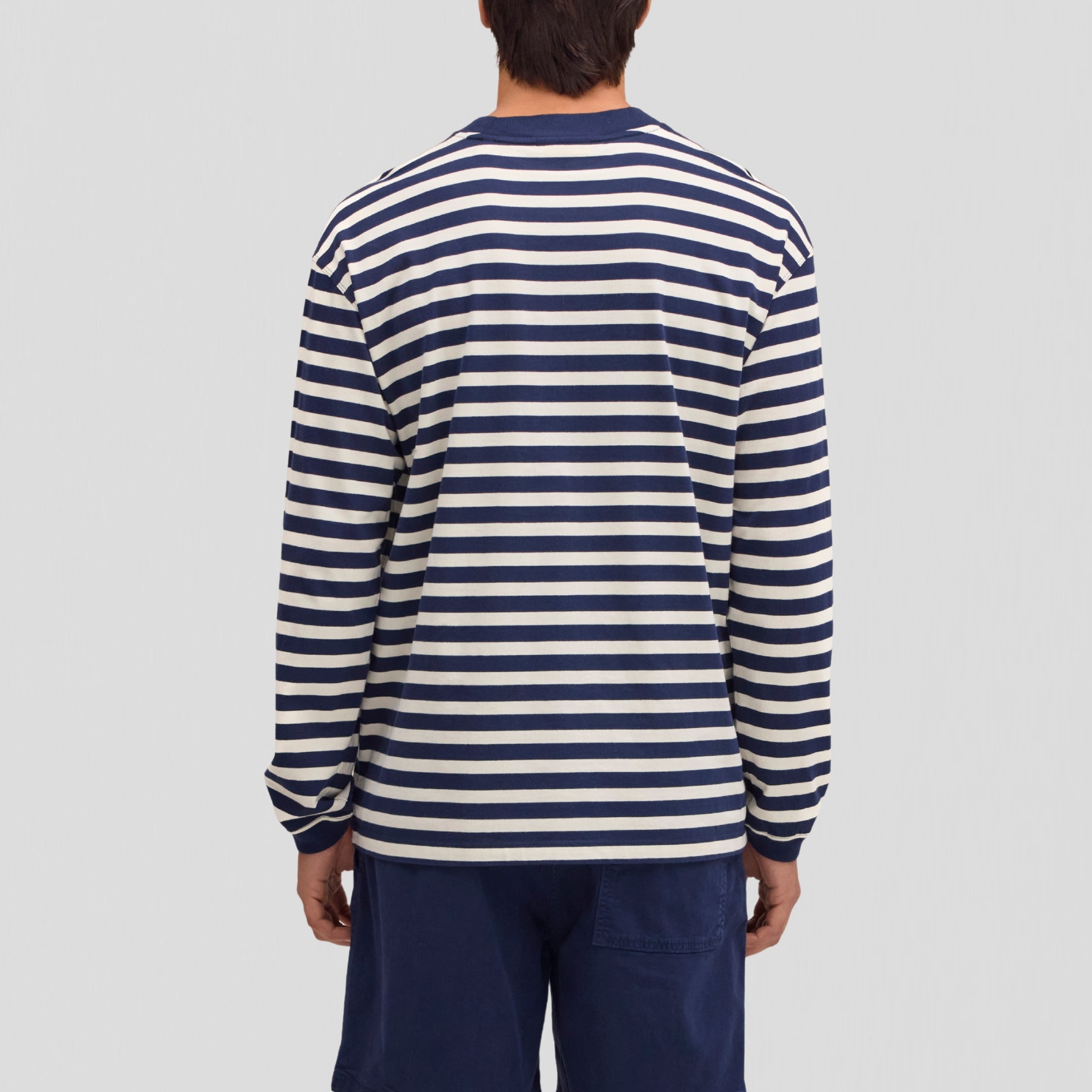 NN07 Lionel LS 30040 T-Shirt Navy Stripe