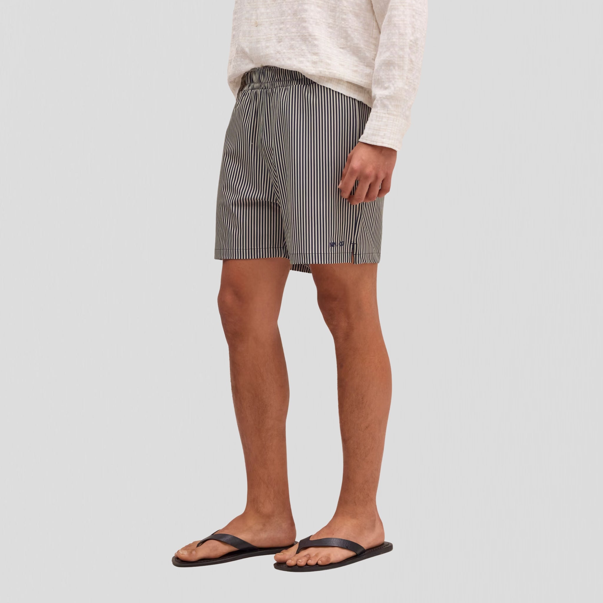 NN07 Holiday 10039 Swim Shorts Navy Stripe