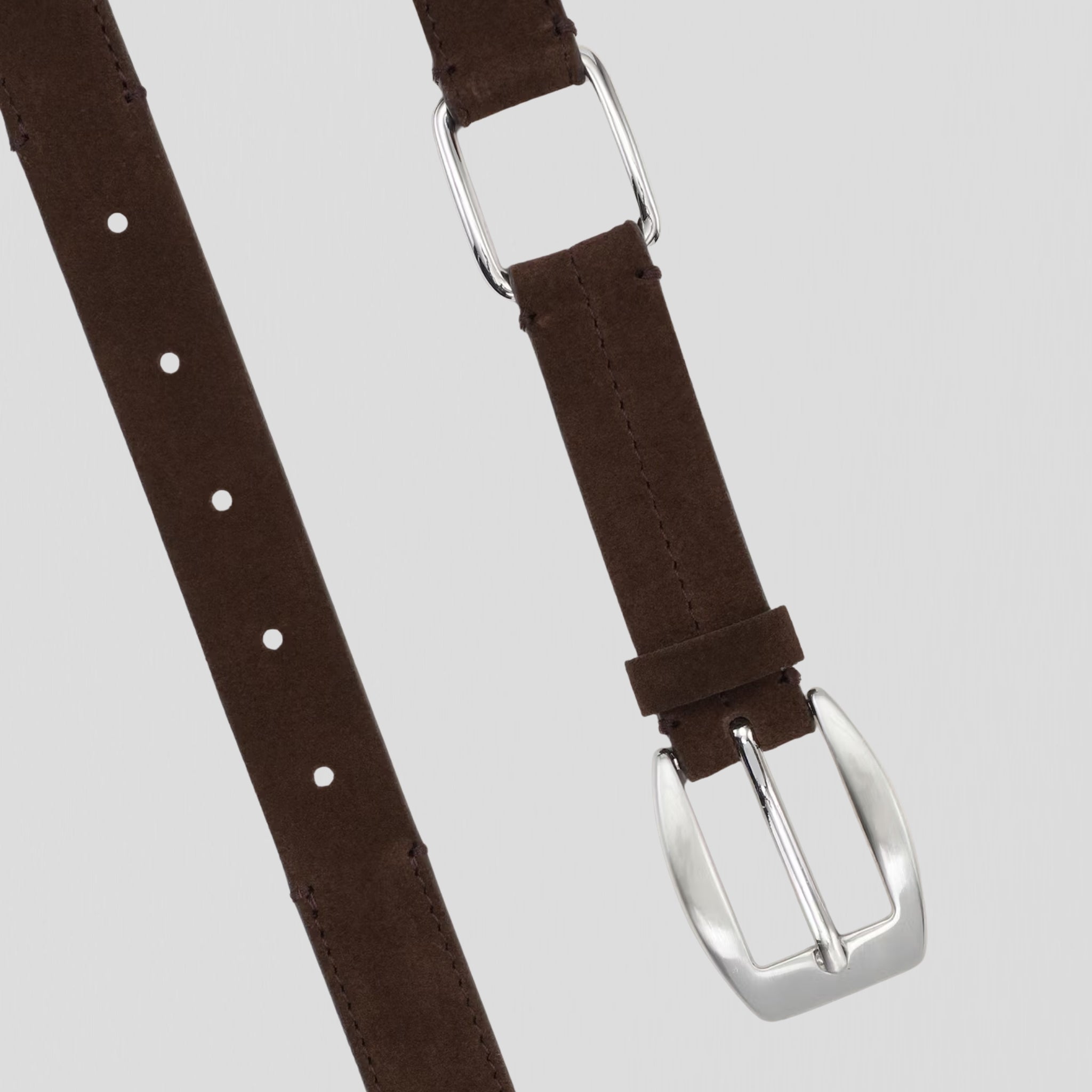 NN07 Dual Belt 90025 Deep Truffle