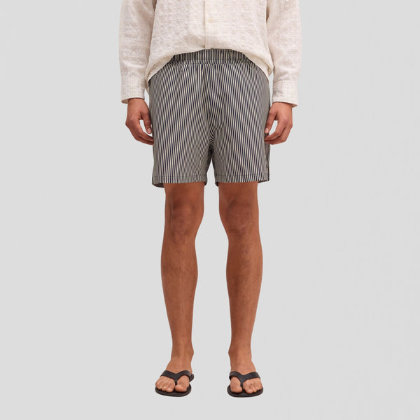 NN07 Holiday 10039 Swim Shorts Navy Stripe