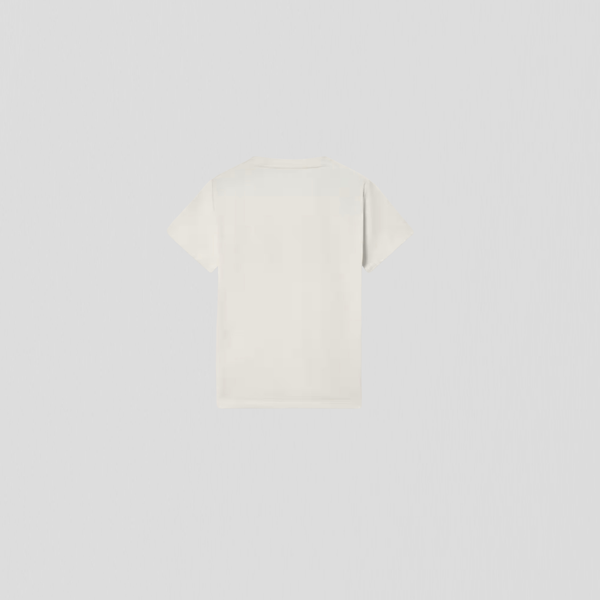 Golden Goose Journey Boy’s T-Shirt Logo Print Heritage White