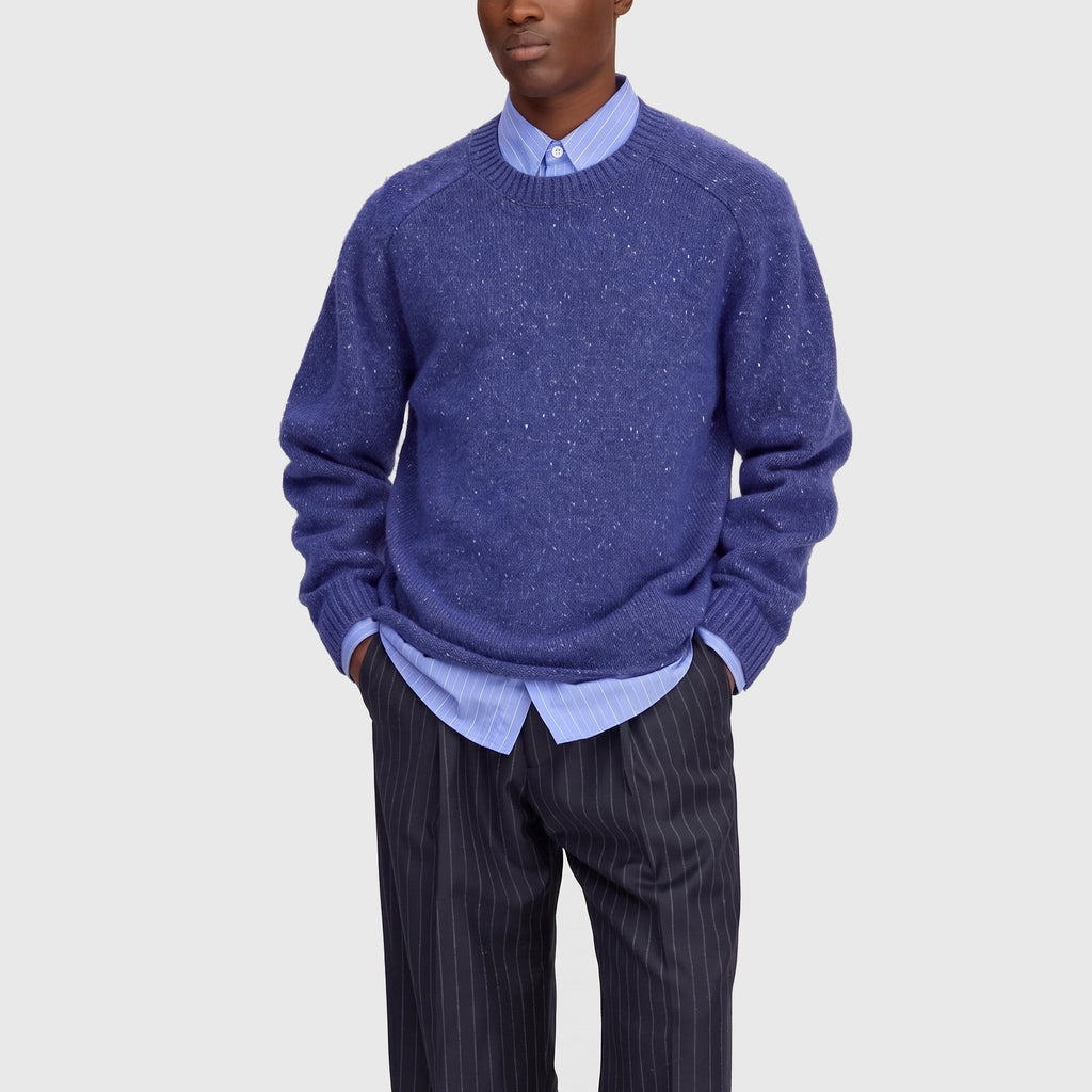 NN07 Jim Crew Neck 60074 Sweater Blue Ignition