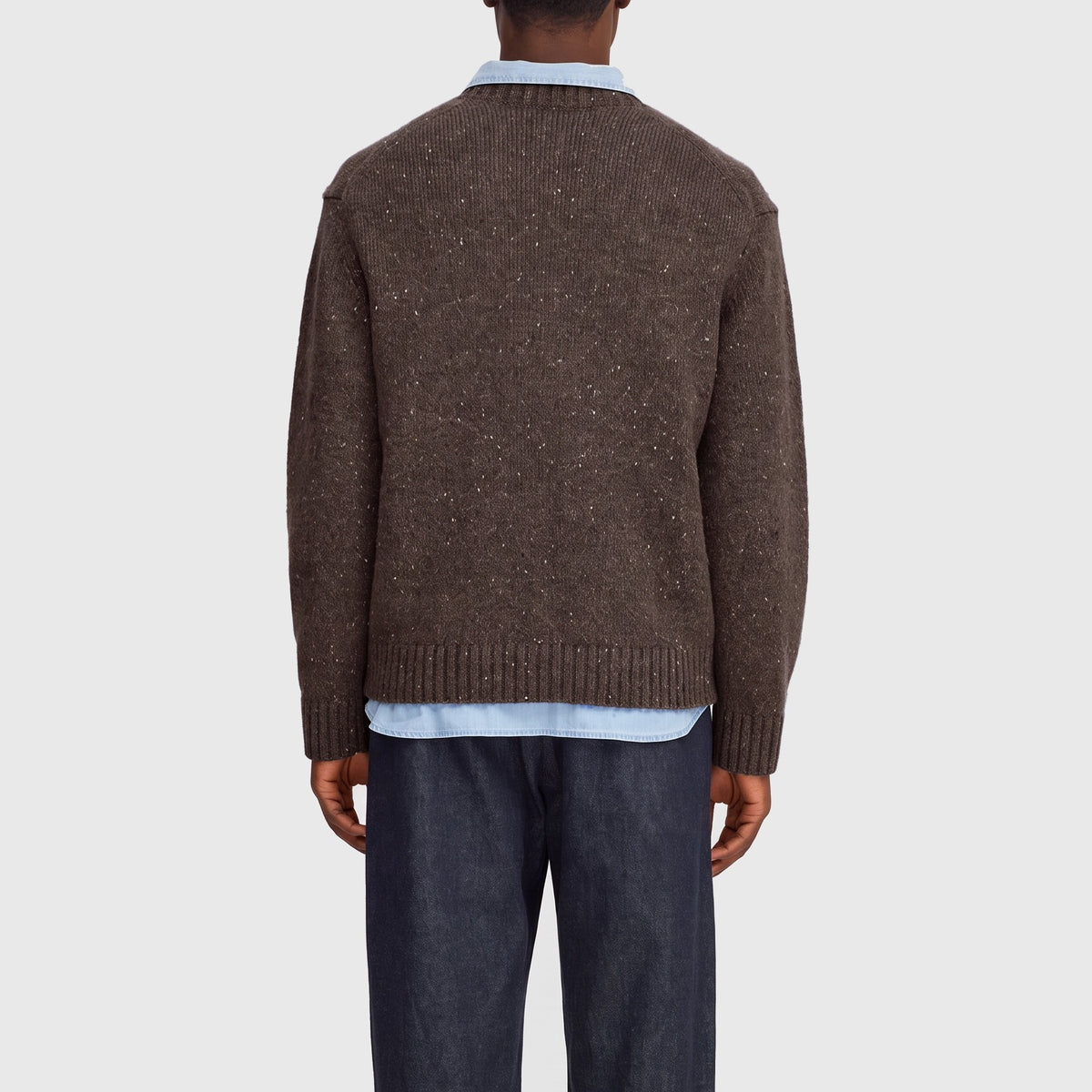 NN07 Flint 60074 V-neck Deep Truffle
