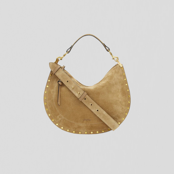 Isabel Marant Oskan Soft Zip Bag Taupe