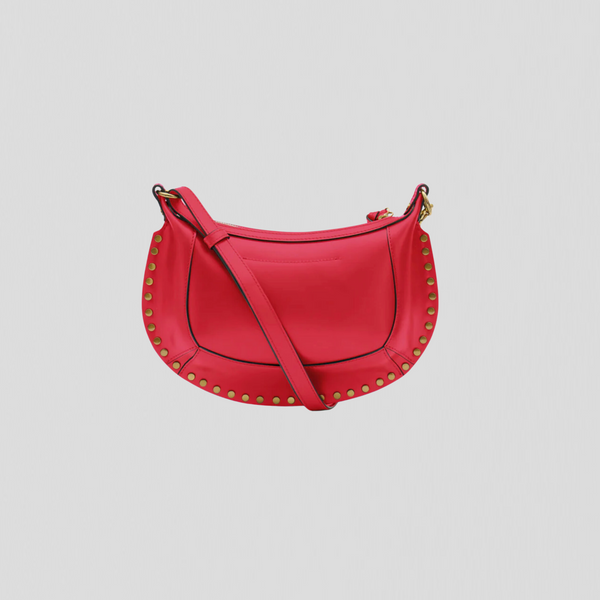 Isabel Marant Oskan Moon Bag Watermelon