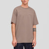 NN07 Nat 3457 Logo T-Shirt Clay Mirage