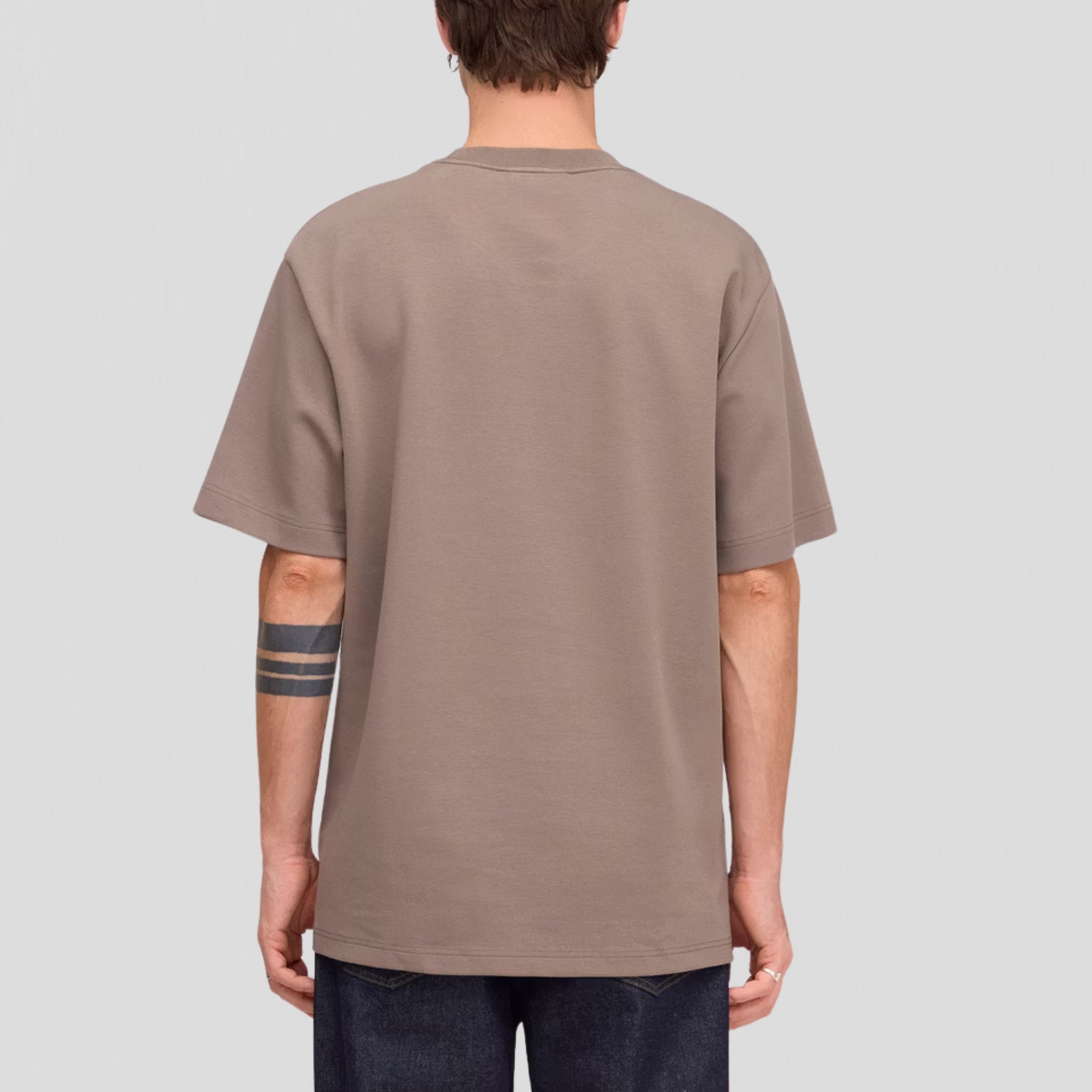 NN07 Nat 3457 Logo T-Shirt Clay Mirage