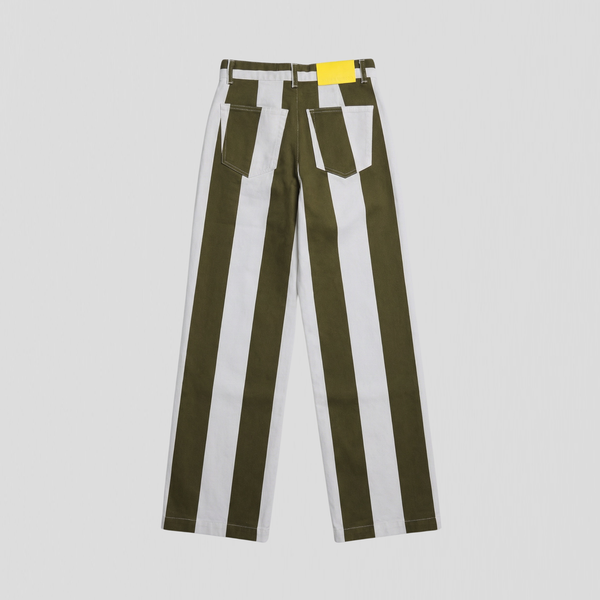 Coco y Maria Camilla Pants Khaki Stripe