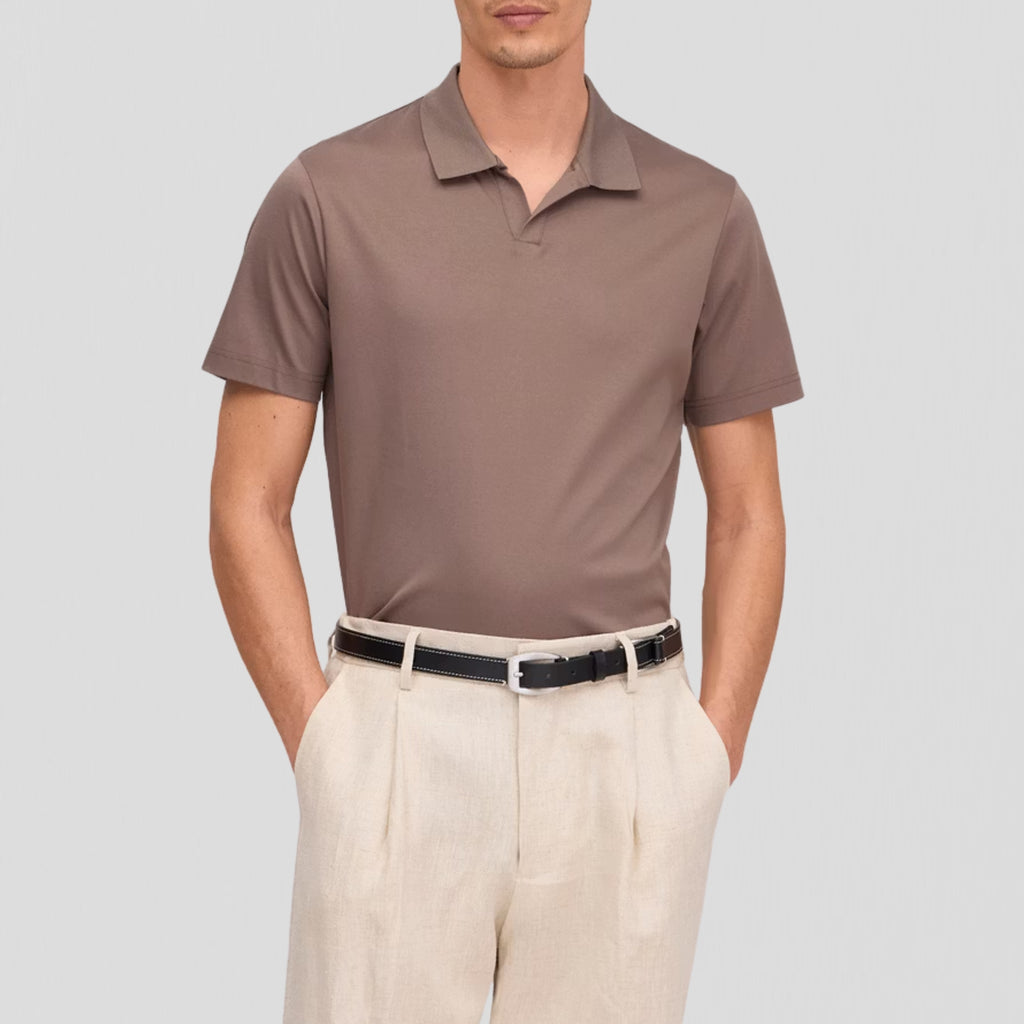 NN07 Paul SS 3525 Poloshirt Clay Mirage