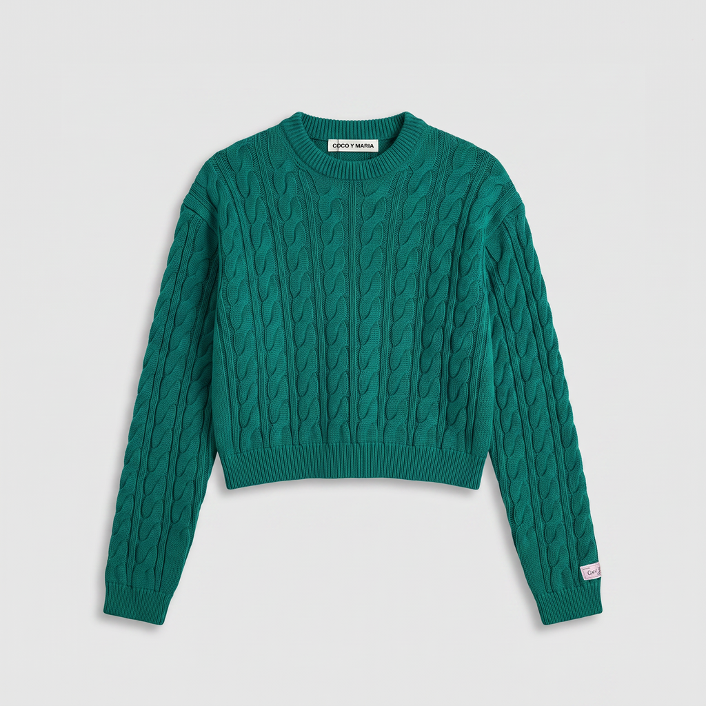 Coco y Maria Jane Knit Green