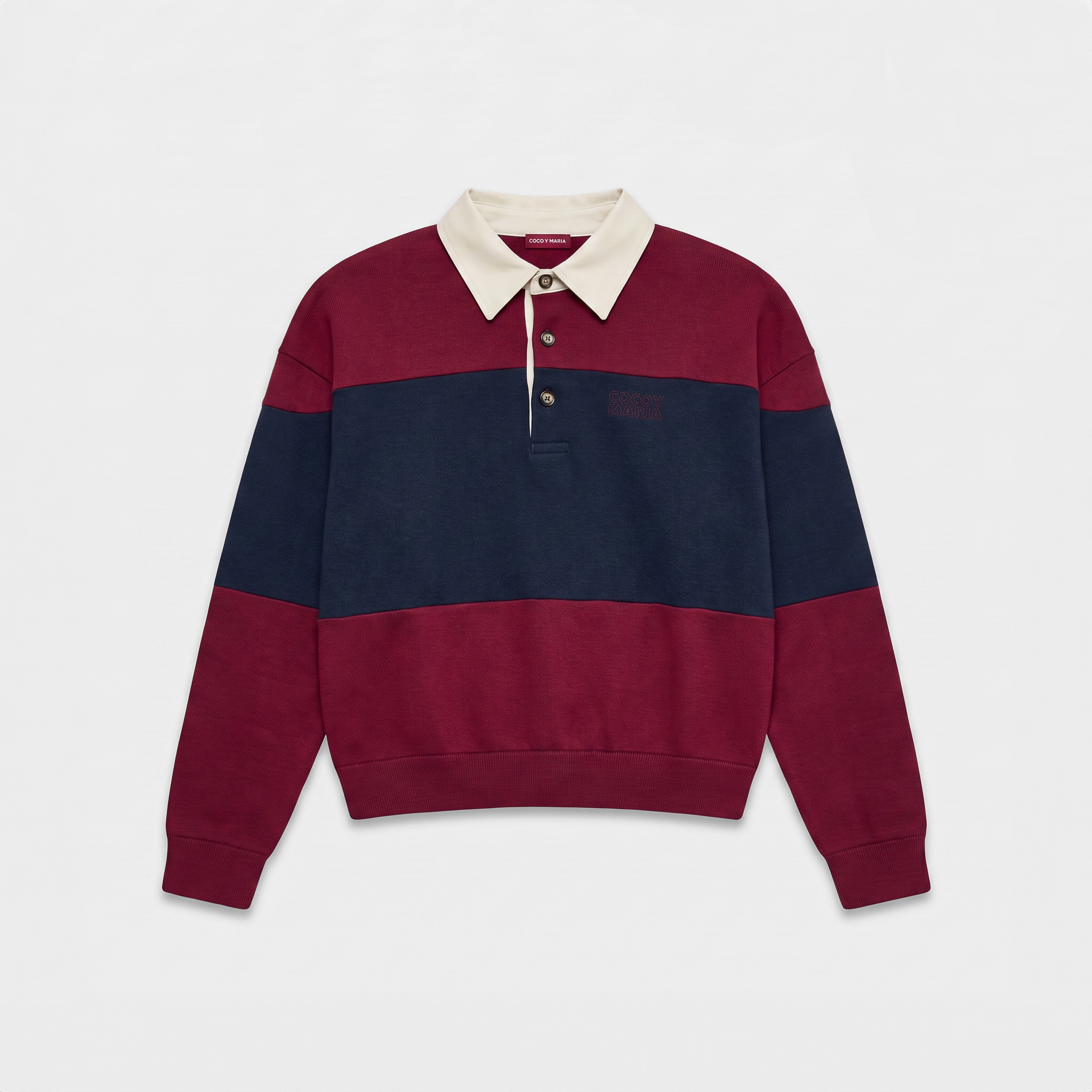 Coco y Maria Coco Polo Navy/ Burgundy