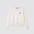 Rotate Oversized Knit Pullover Egret