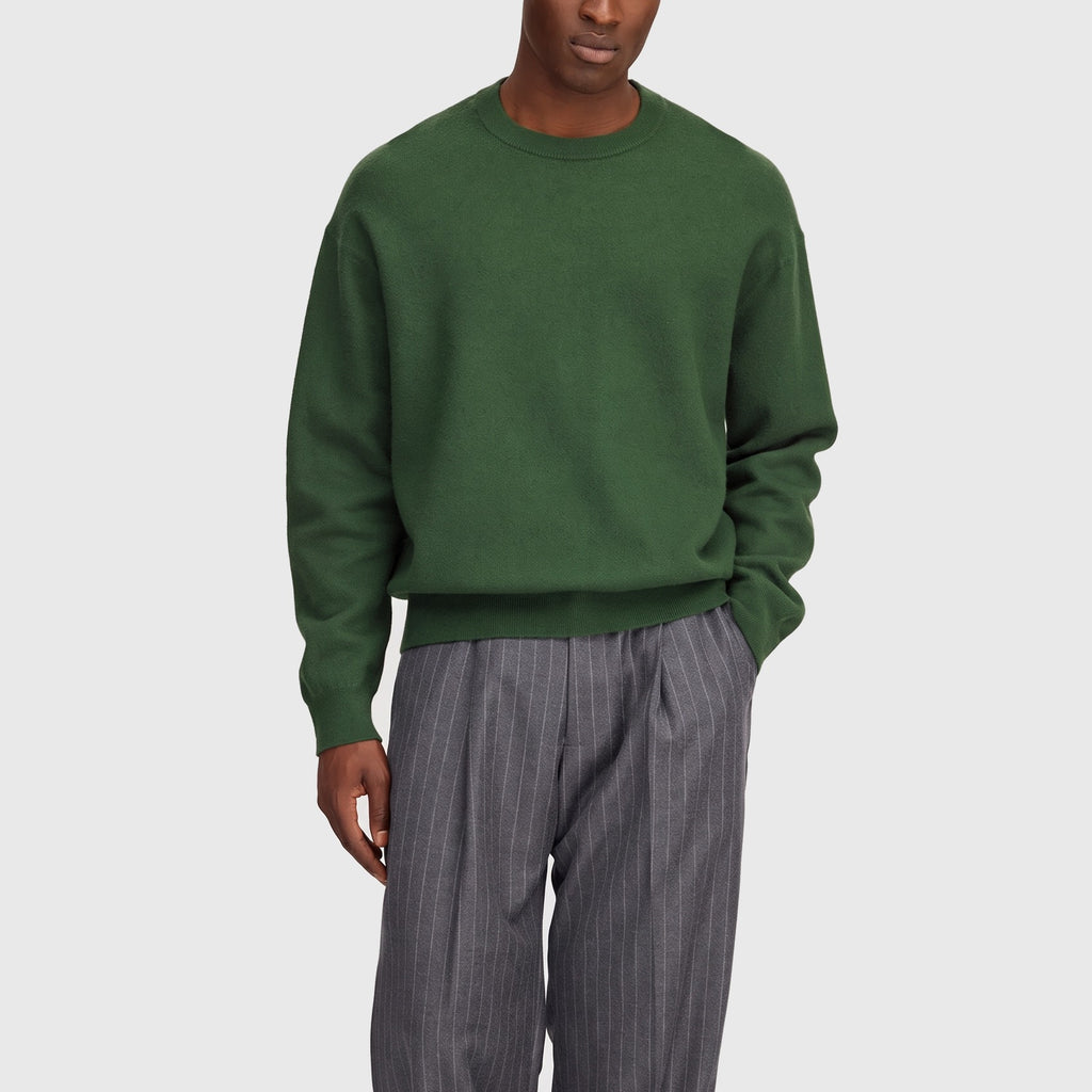 NN07 Jasper LS Crew 60062 Sweater Eden Green