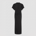 Rotate Maxi Slit Dress Black