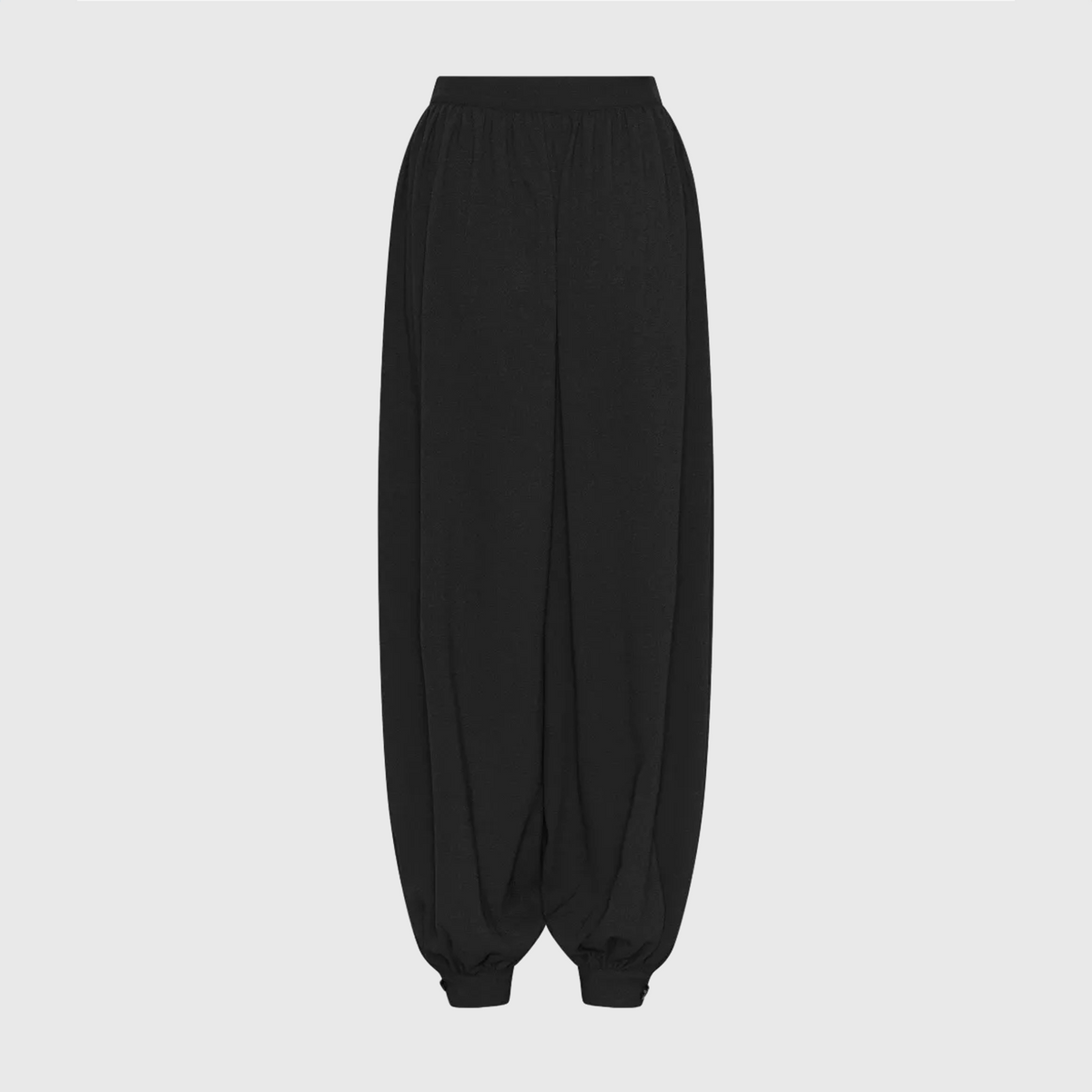Rotate Balloon Pleated Trousers Black