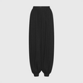Rotate Balloon Pleated Trousers Black