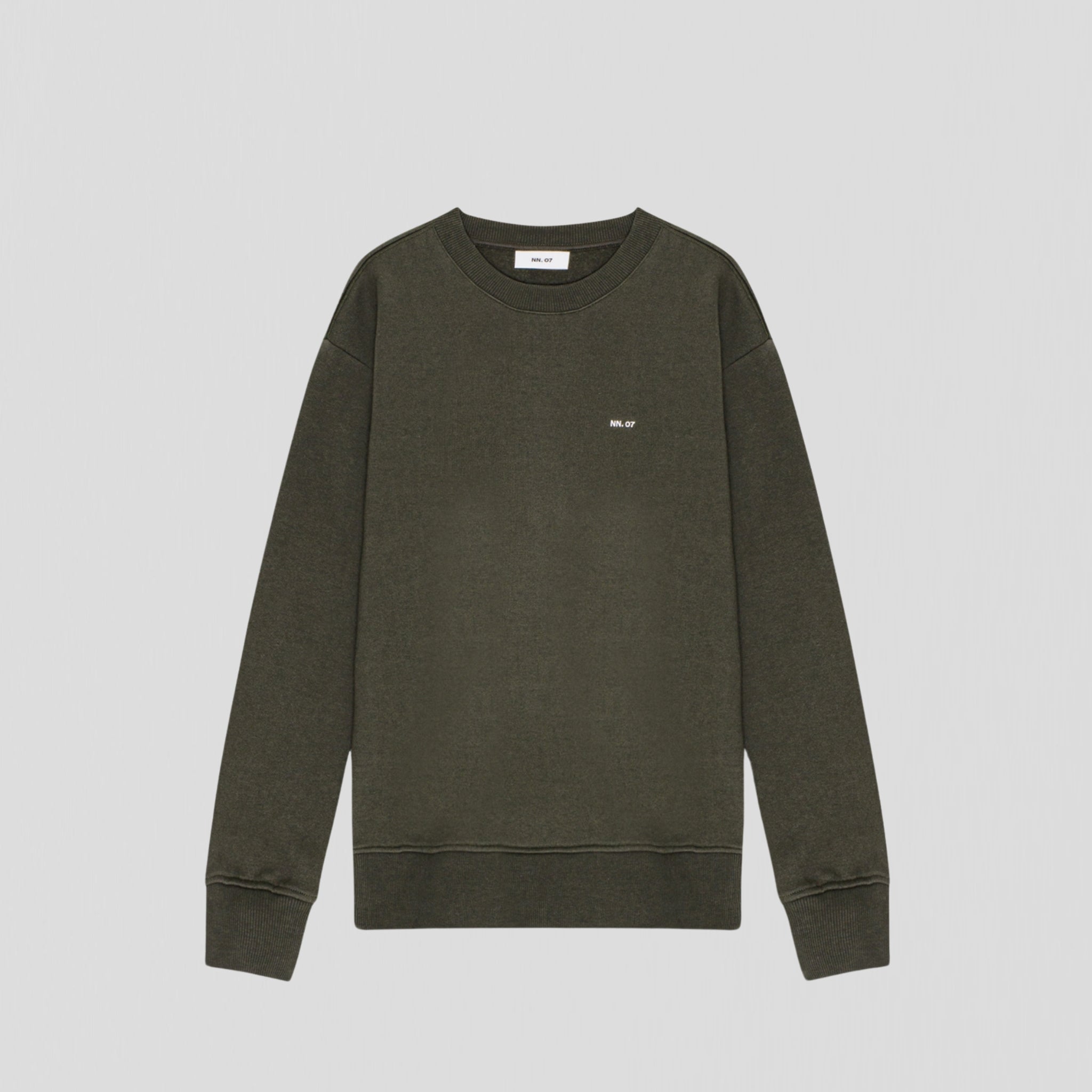 NN07 Briggs 3504 Sweatshirt Dark Army