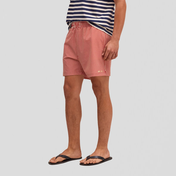 NN07 Holiday 10039 Swim Shorts Red Stripe