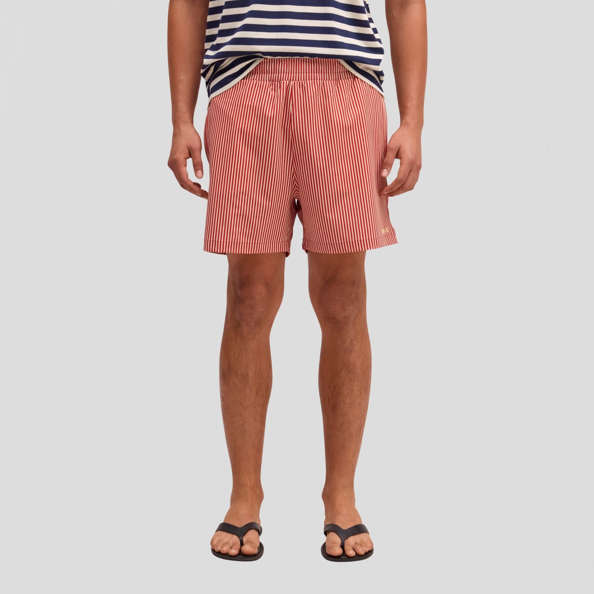 NN07 Holiday 10039 Swim Shorts Red Stripe