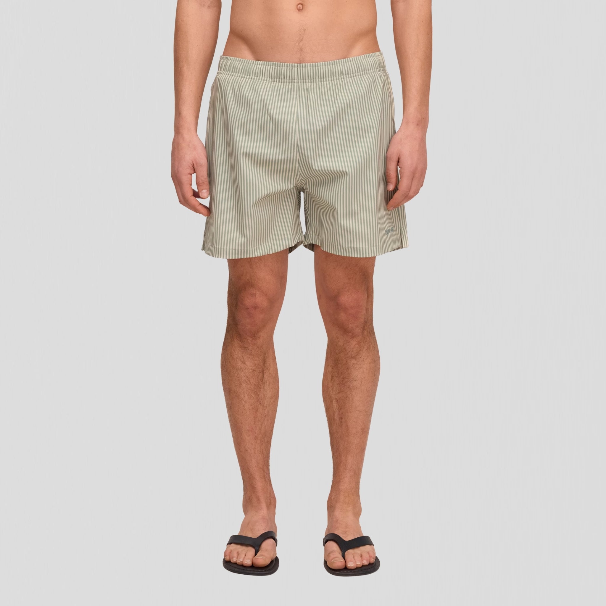 NN07 Holiday 10039 Swim Shorts Green Stripe