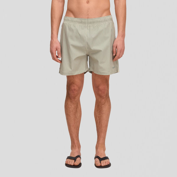 NN07 Holiday 10039 Swim Shorts Green Stripe