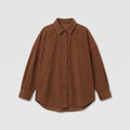 Lois Jeans Ross Corduroy Shirt Caramel Cafe