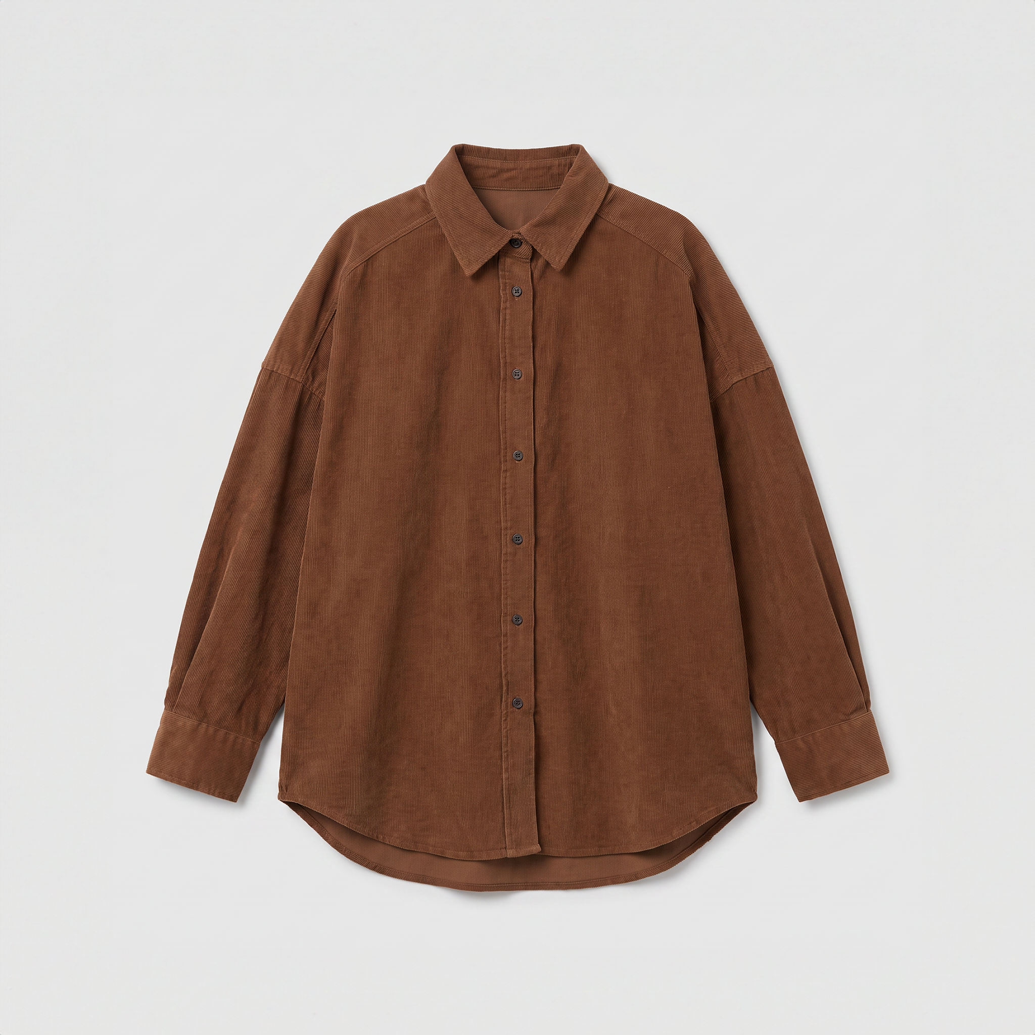 Lois Jeans Ross Corduroy Shirt Caramel Cafe
