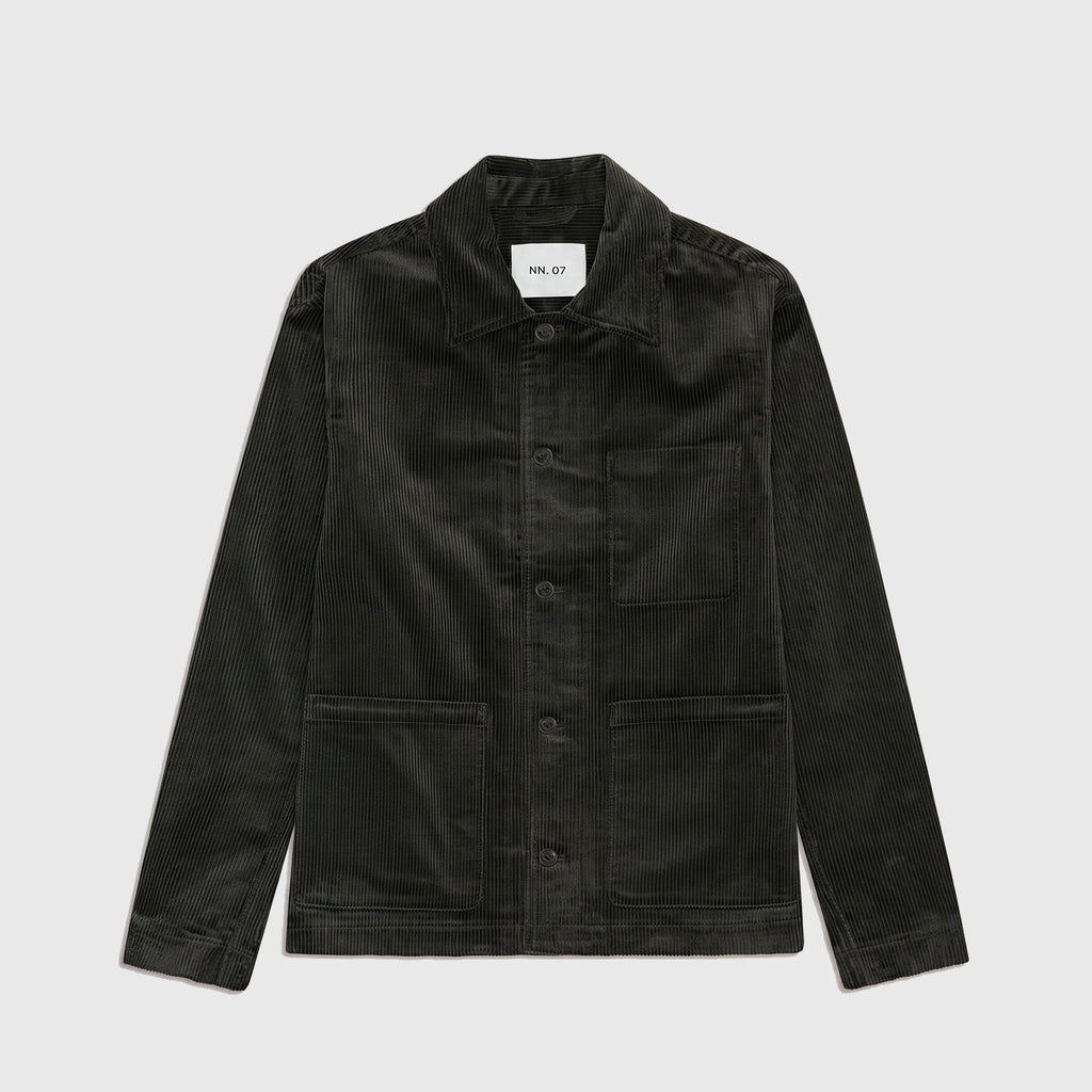 NN07 Morgan 50004 Overshirt Dark Army