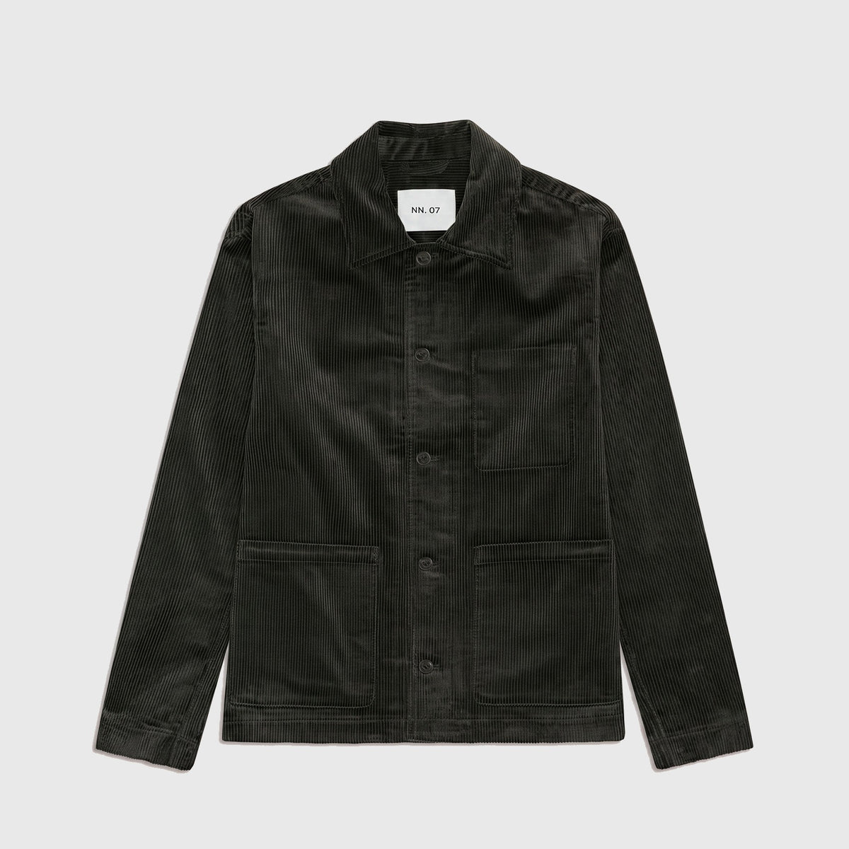 NN07 Morgan 50004 Overshirt Dark Army