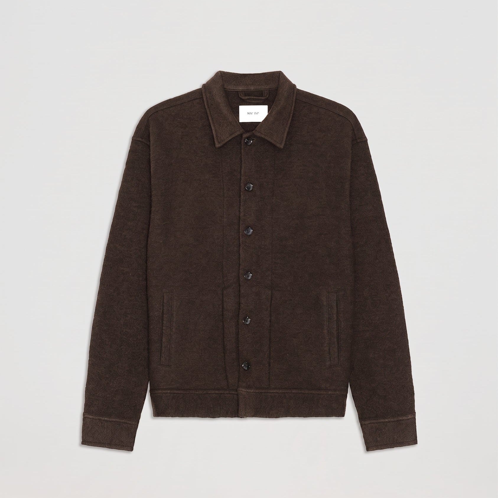 NN07 Reed 6398 Overshirt Deep Truffle