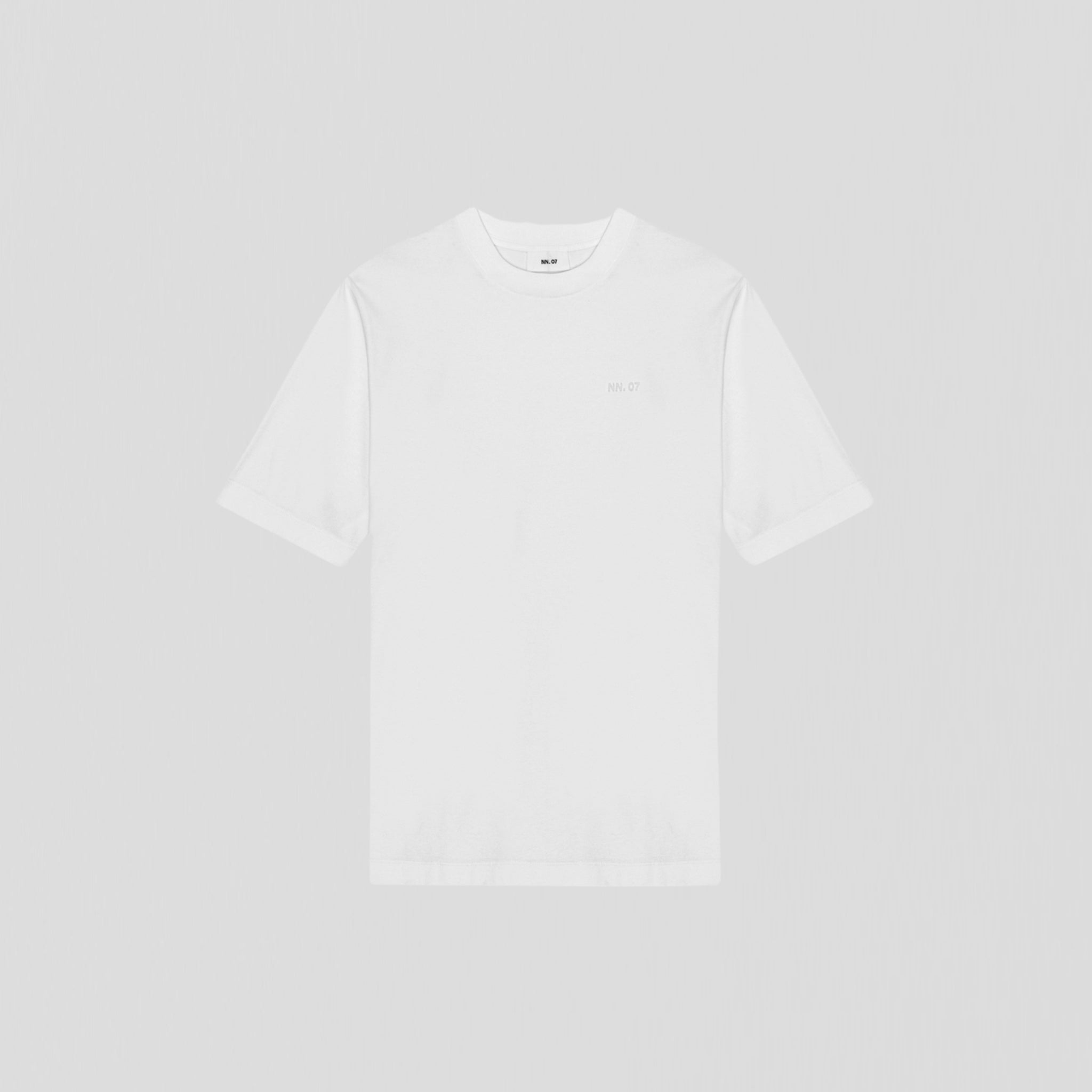 NN07 Nat 3525 Logo T-Shirt White