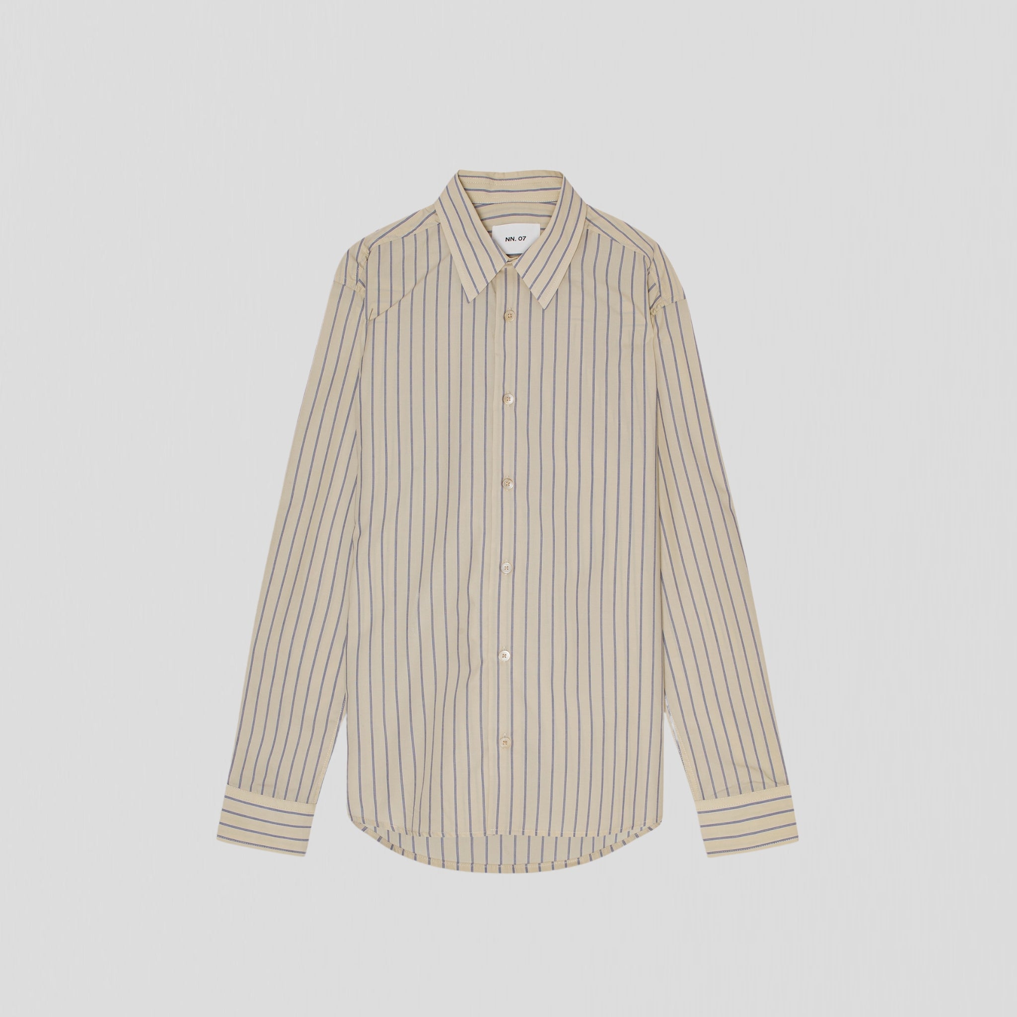 NN07 Quinsy 5322 Shirt Khaki Stripe