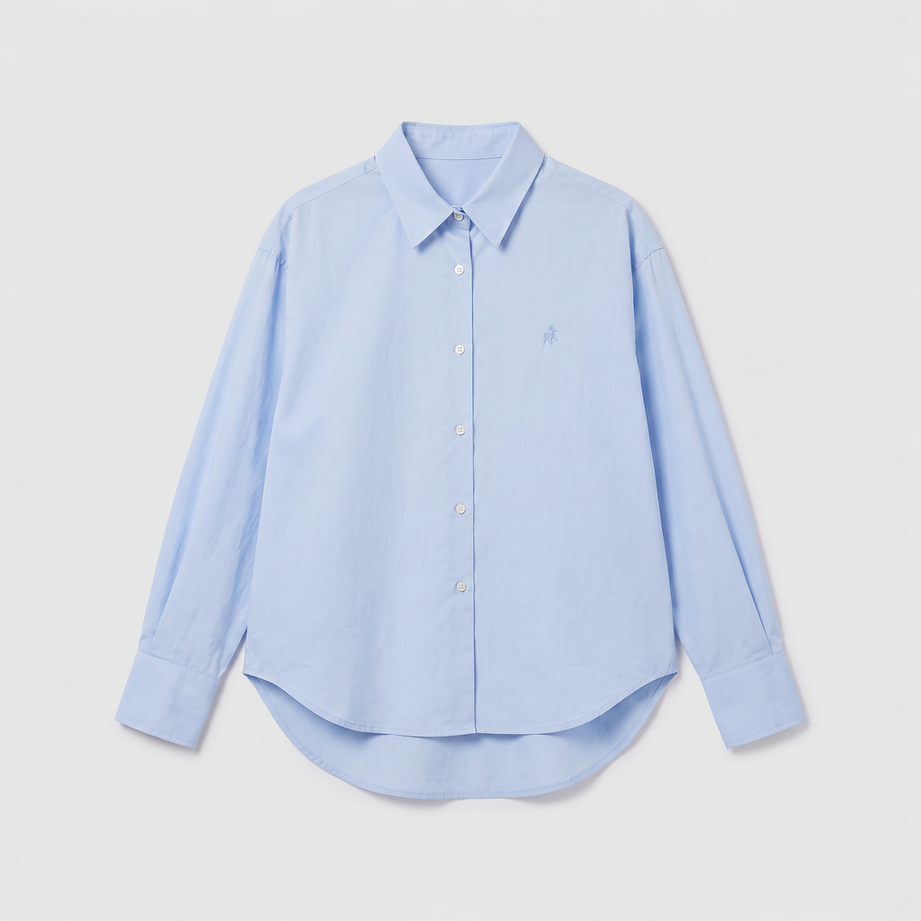 Lois Jeans Caryn Poplin Shirt Celeste Light Blue