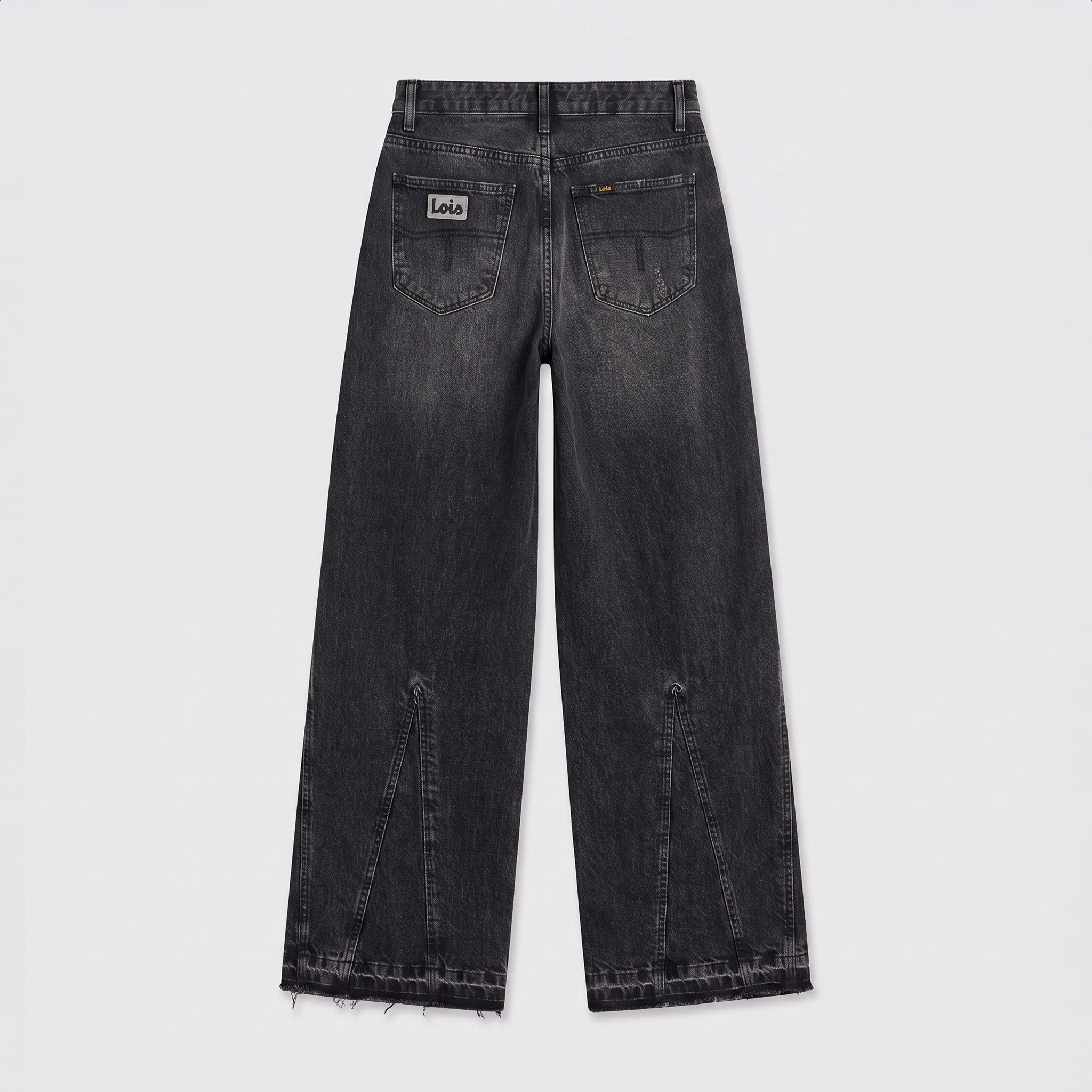 Lois Jeans Skater Flare Jeans Vintage Black