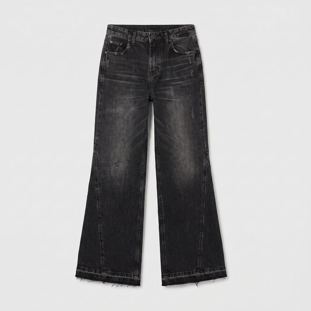 Lois Jeans Skater Flare Jeans Vintage Black
