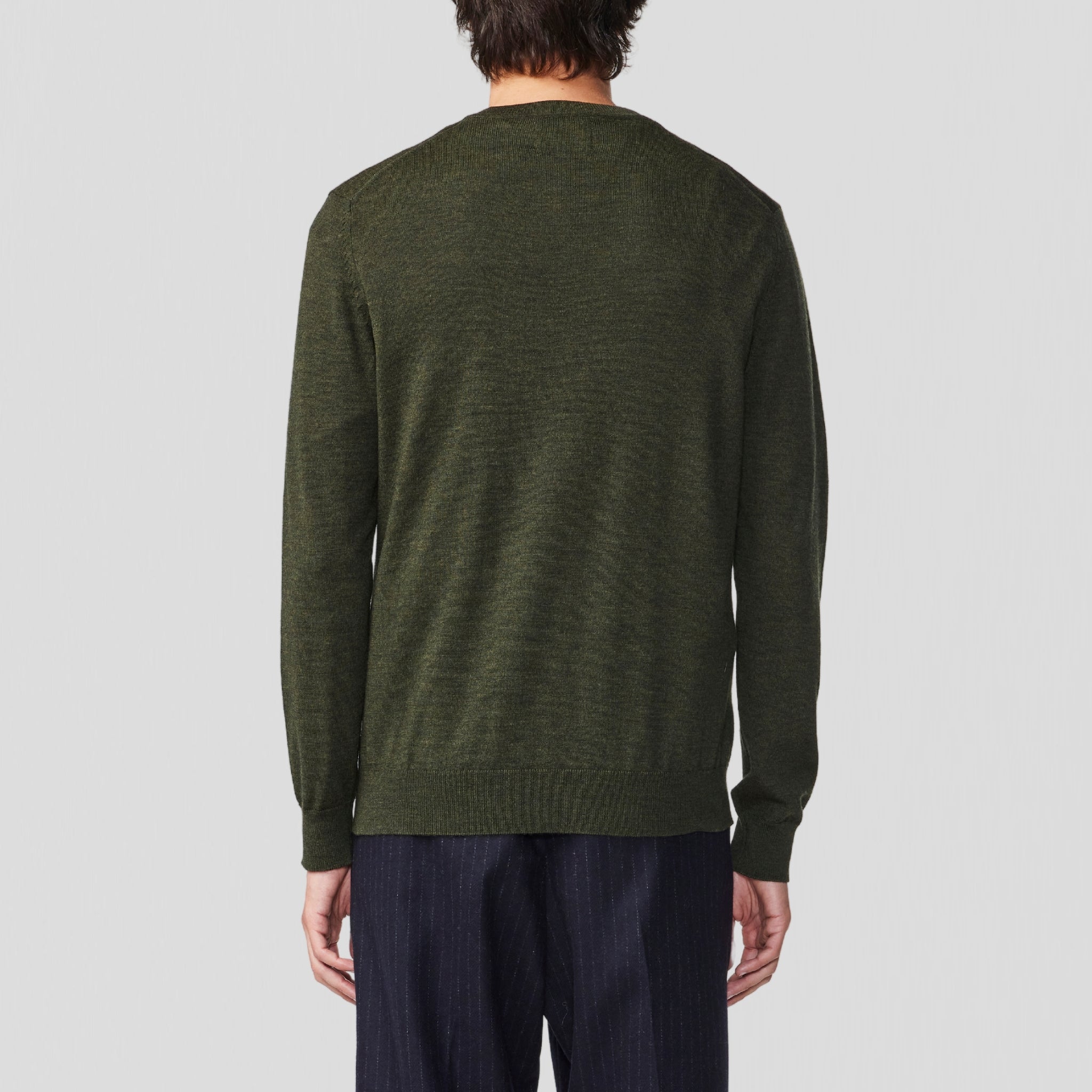 NN07 Ted 6605 Sweater Dark Army