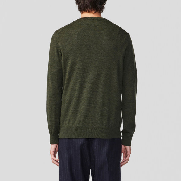 NN07 Ted 6605 Sweater Dark Army