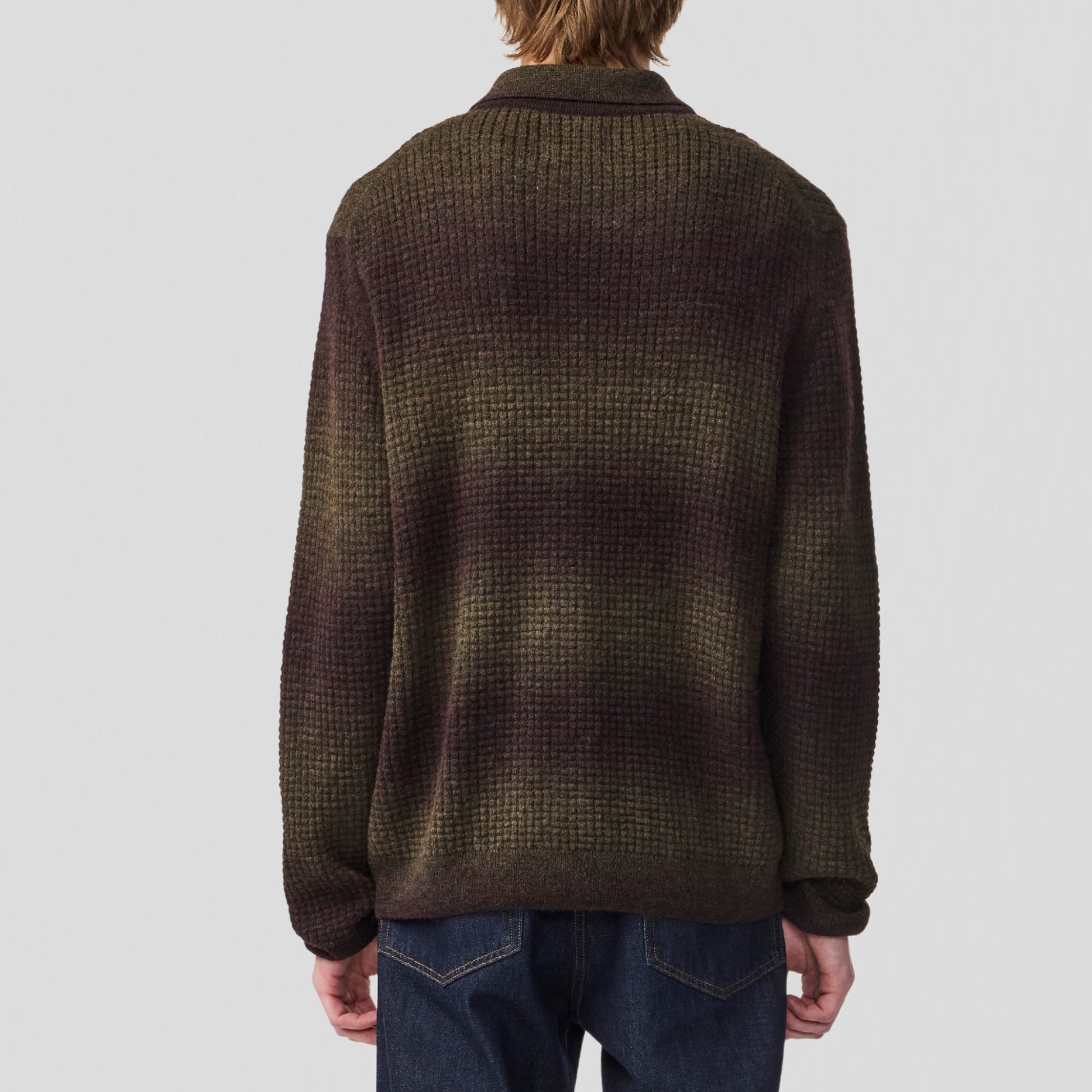 NN07 Thor Cardigan 60009 Knit Dark Army