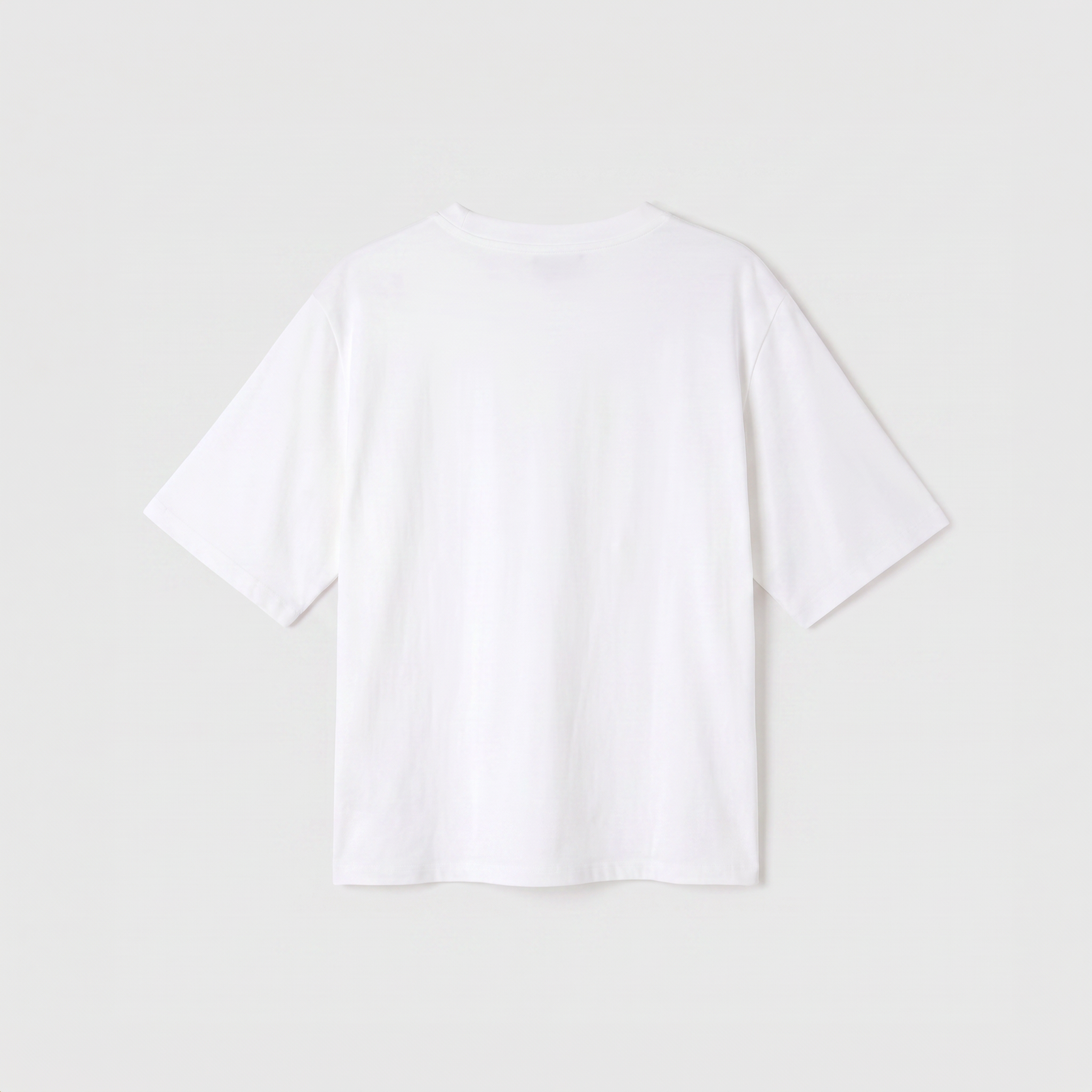 Róhe Oversized Cotton Silk T-Shirt Off White