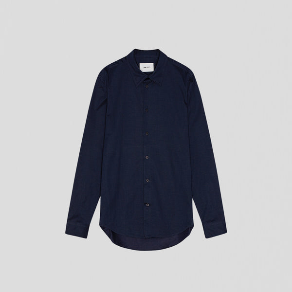 NN07 Elian 5320 Shirt Navy Blue