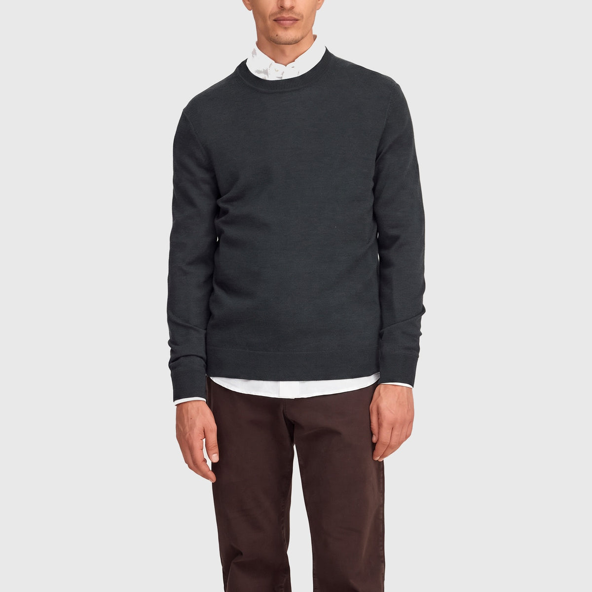 NN07 Ted 6605 Sweater Dark Army