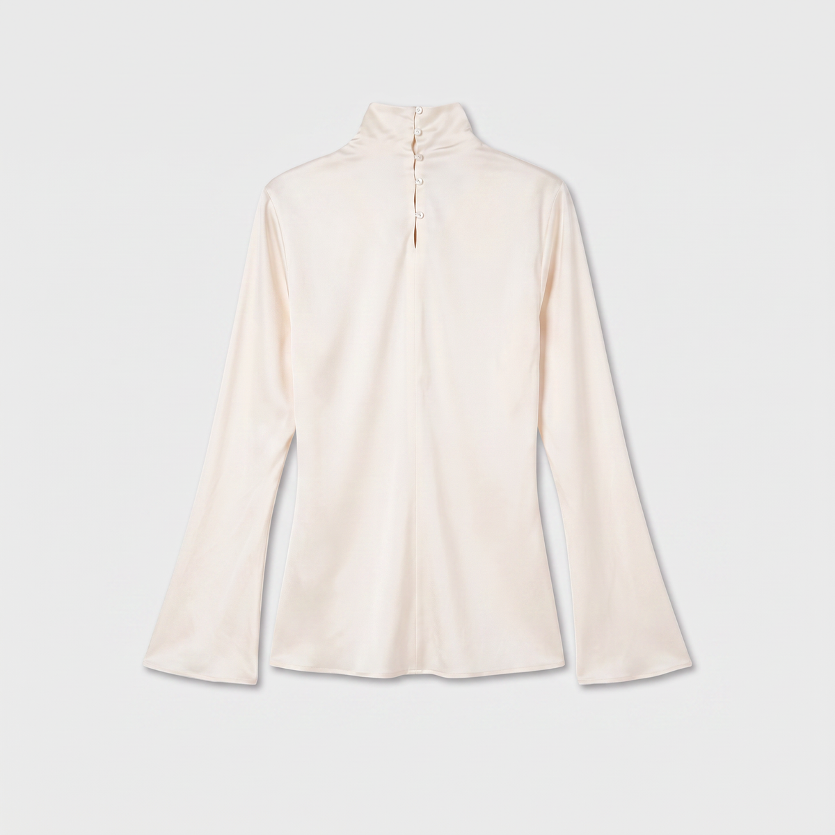 Róhe Minimal Waisted Top Cream