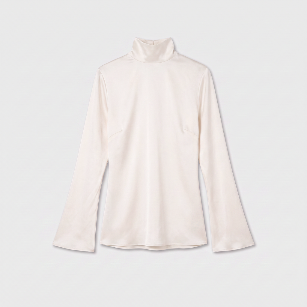 Róhe Minimal Waisted Top Cream