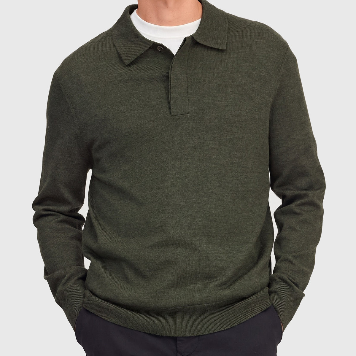 NN07 Emerson Polo 6605 Polo Dark Army