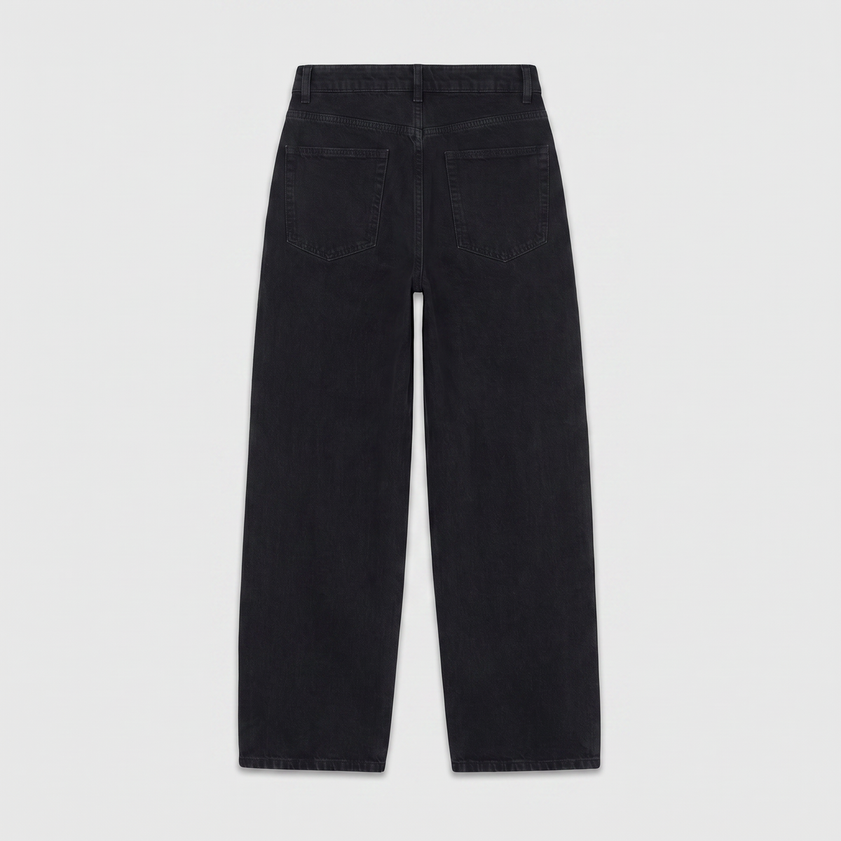Róhe Bruun Signature Baggy Denim Black