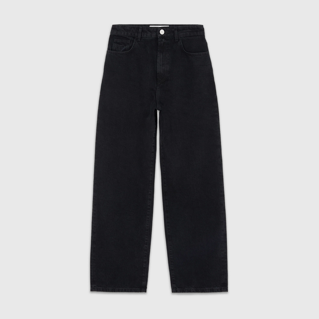 Róhe Bruun Signature Baggy Denim Black